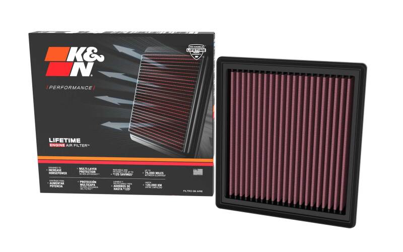 Picture of K&N 2024 Mazda CX-90 High-Flow Engine Air Filter