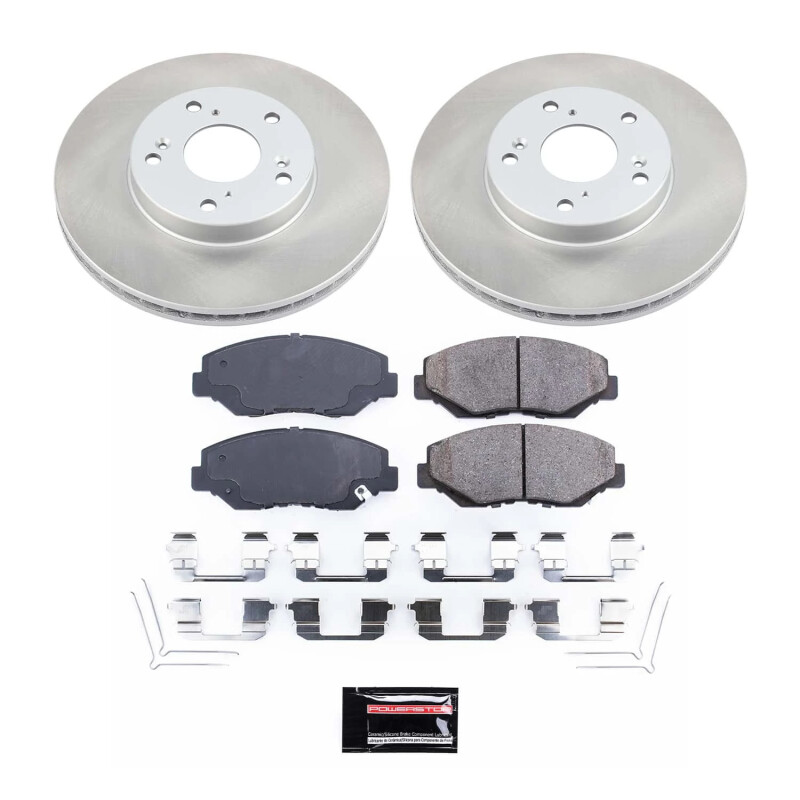 Picture of Power Stop 03-11 Honda Element Front Semi-Coated Rotor Kit