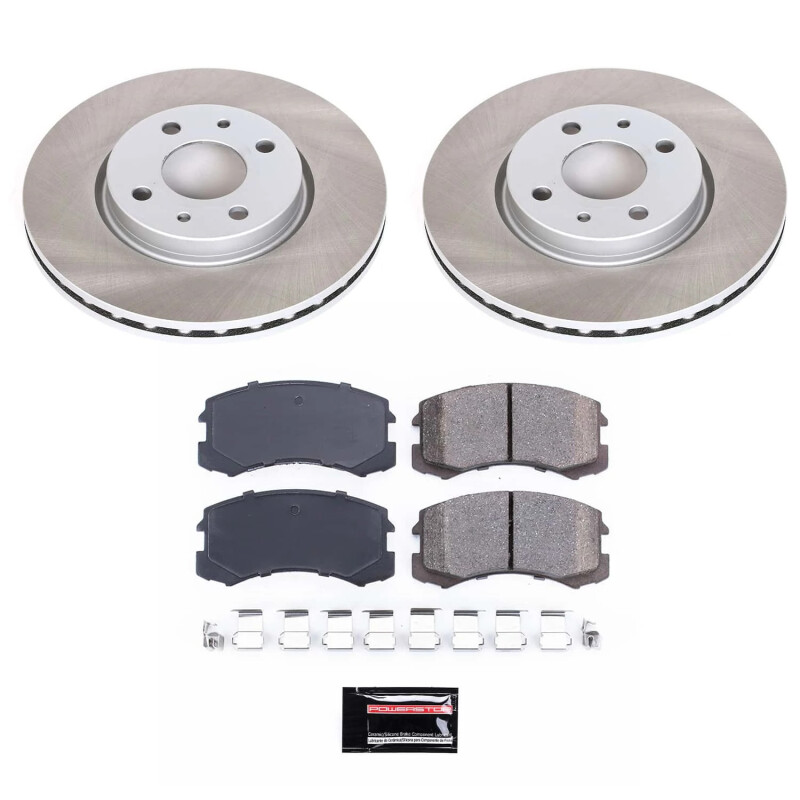 Picture of Power Stop 02-07 Mitsubishi Lancer Front Semi-Coated Rotor Kit
