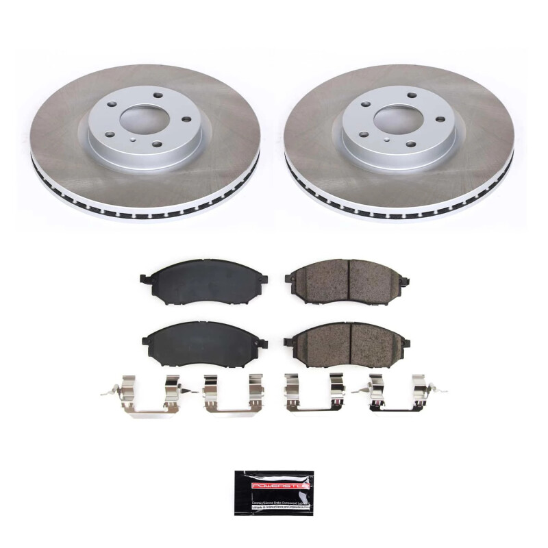 Picture of Power Stop 09-19 Nissan 370Z Front Semi-Coated Rotor Kit