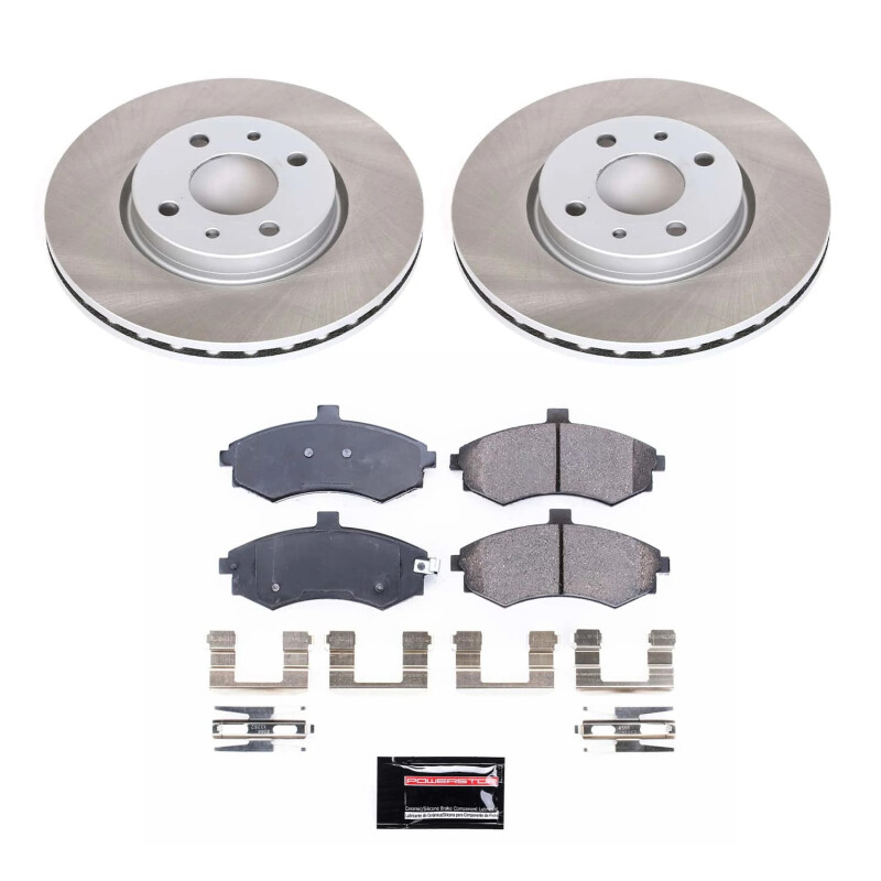 Picture of Power Stop 02-05 Hyundai Elantra Front Semi-Coated Rotor Kit