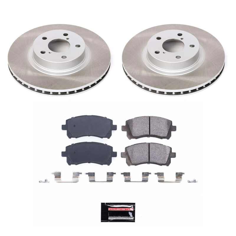 Picture of Power Stop 04-13 Mazda 3 Front Semi-Coated Rotor Kit