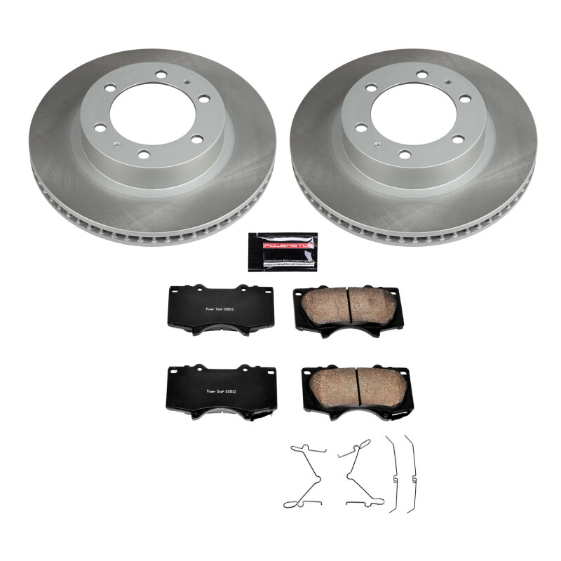 Picture of Power Stop 05-22 Toyota Tacoma Front Semi-Coated Rotor Kit