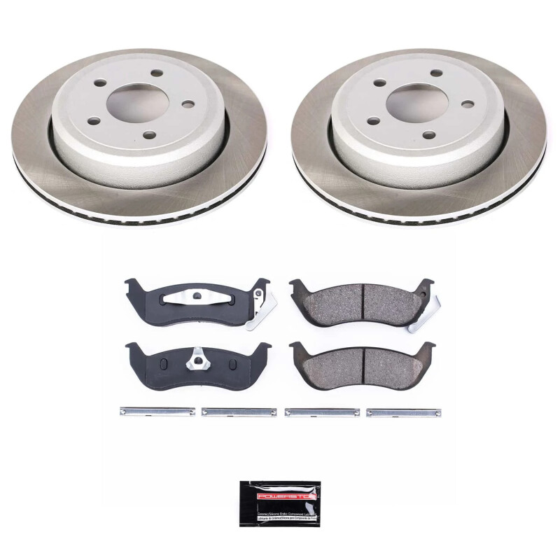 Picture of Power Stop 03-04 Mercury Marauder Rear Semi-Coated Rotor Kit