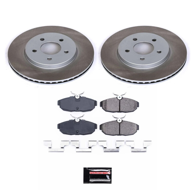 Picture of Power Stop 05-11 Ford Mustang Rear Semi-Coated Rotor Kit