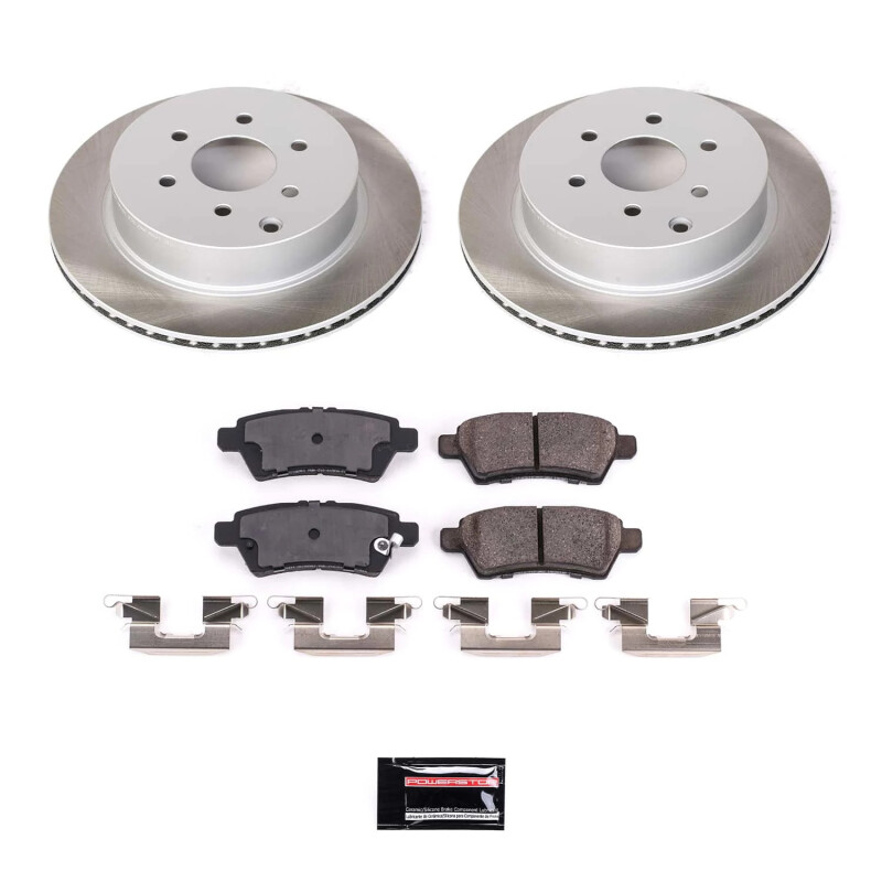 Picture of Power Stop 05-12 Nissan Pathfinder Rear Semi-Coated Rotor Kit
