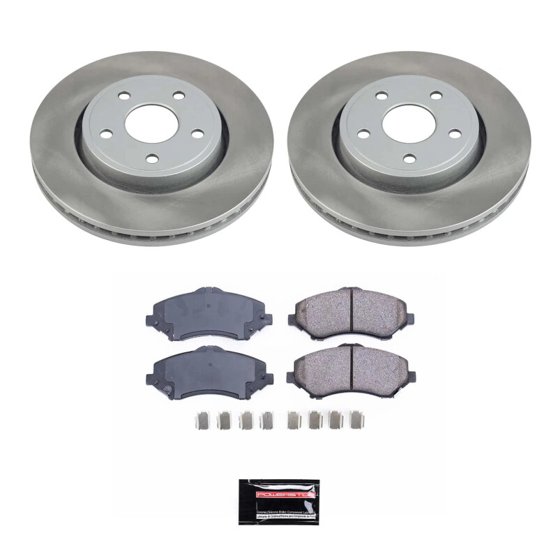 Picture of Power Stop 08-12 Jeep Liberty Front Semi-Coated Rotor Kit