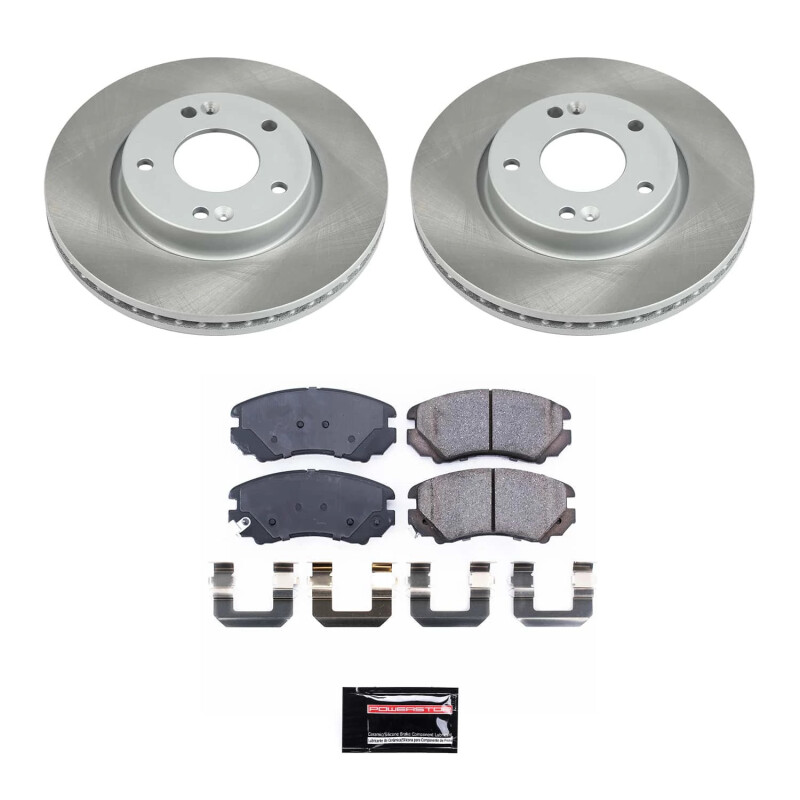 Picture of Power Stop 05-10 Kia Sportage Front Semi-Coated Rotor Kit