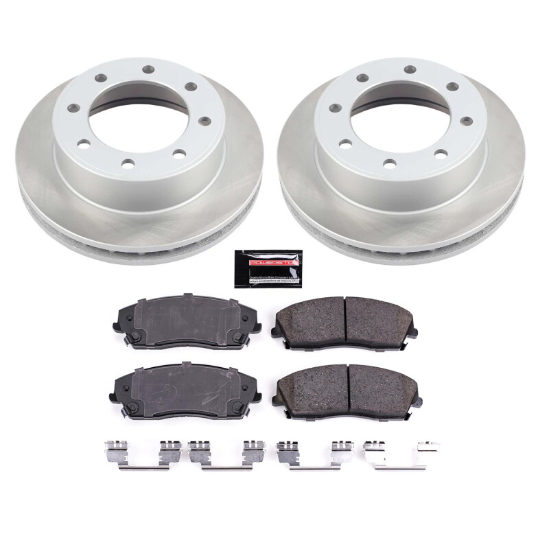 Picture of Power Stop 05-08 Dodge Magnum Front Semi-Coated Rotor Kit