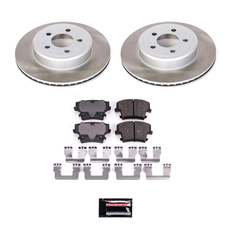 Picture of Power Stop 05-08 Dodge Magnum Rear Semi-Coated Rotor Kit
