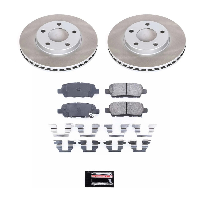 Picture of Power Stop 09-14 Nissan Maxima Rear Semi-Coated Rotor Kit