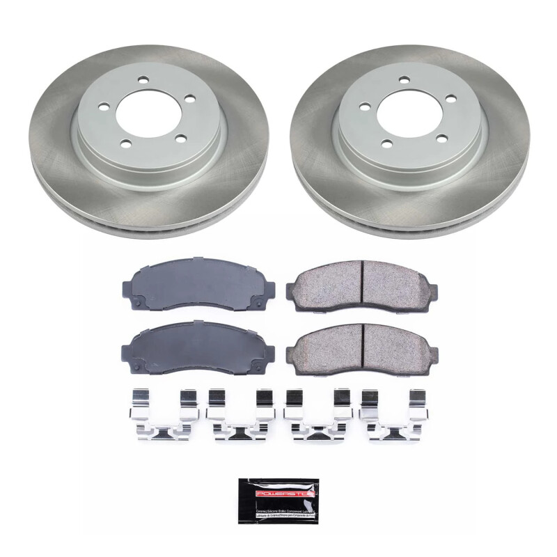 Picture of Power Stop 02-05 Mercury Mountaineer Front Semi-Coated Rotor Kit