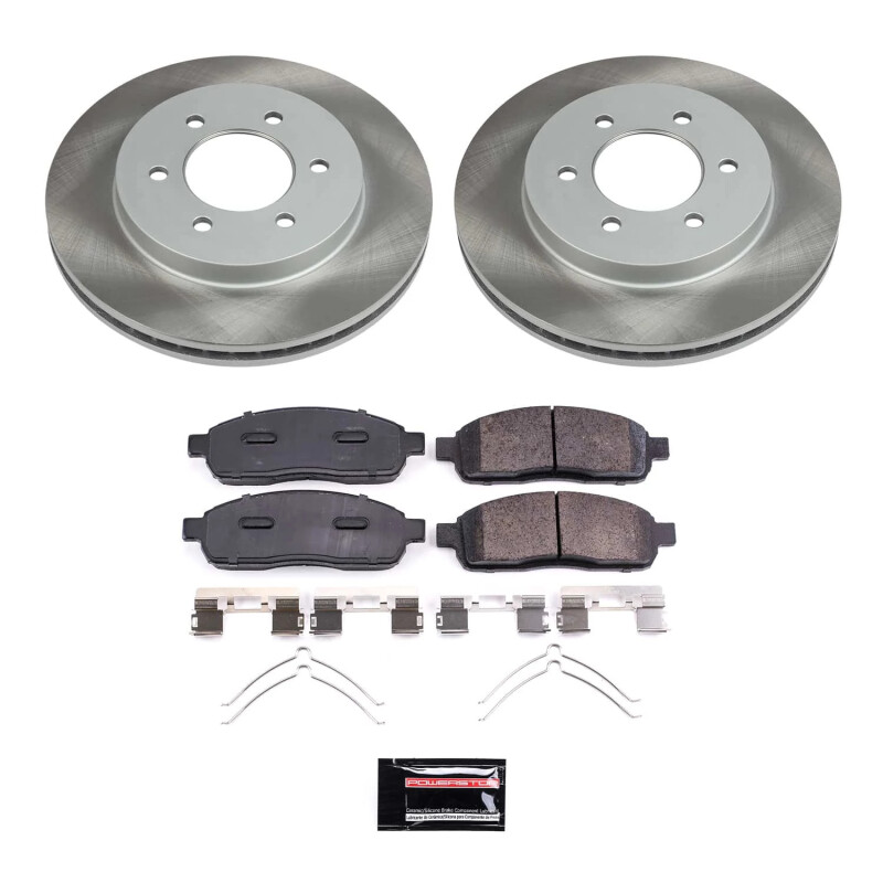 Picture of Power Stop 06-08 Lincoln Mark LT Front Semi-Coated Rotor Kit