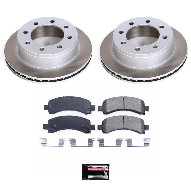 Picture of Power Stop 03-16 GMC Savana 3500 Rear Semi-Coated Rotor Kit