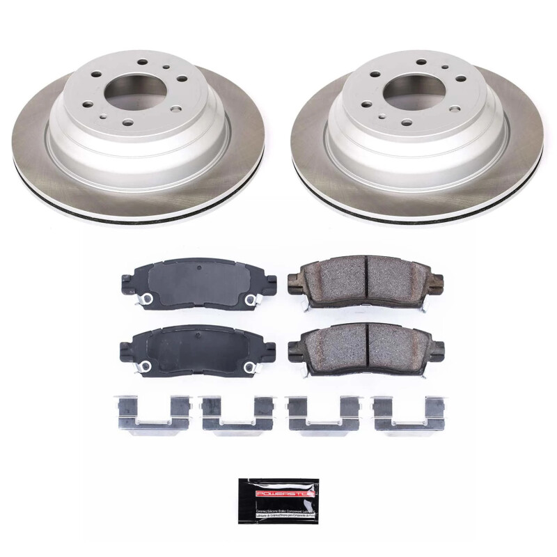 Picture of Power Stop 05-09 Saab 9-7x Rear Semi-Coated Rotor Kit
