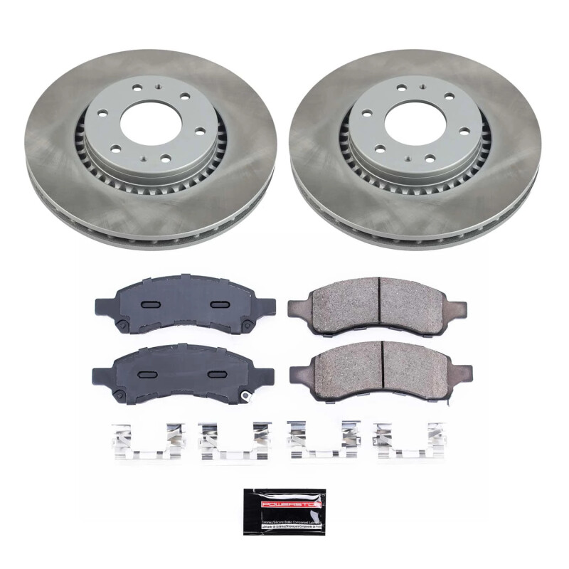 Picture of Power Stop 06-09 Saab 9-7x Front Semi-Coated Rotor Kit