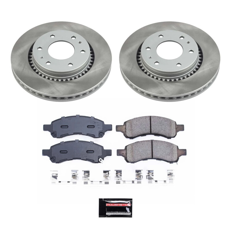 Picture of Power Stop 06-08 Isuzu Ascender Front Semi-Coated Rotor Kit