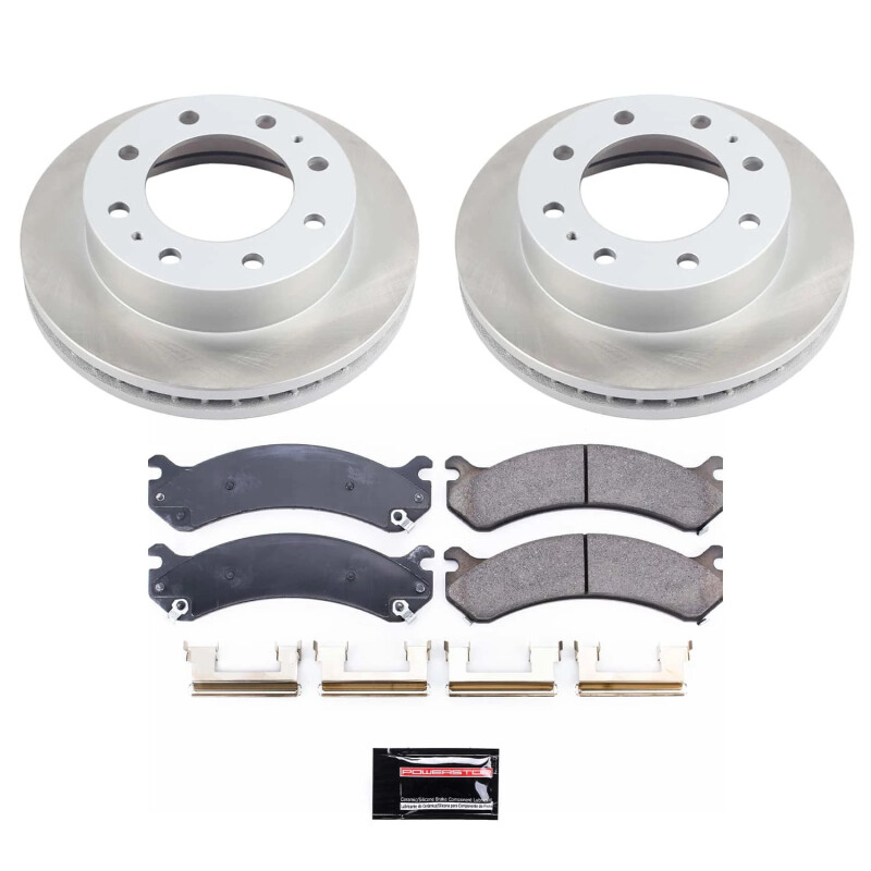 Picture of Power Stop 07-10 GMC Sierra 3500 HD Front Semi-Coated Rotor Kit