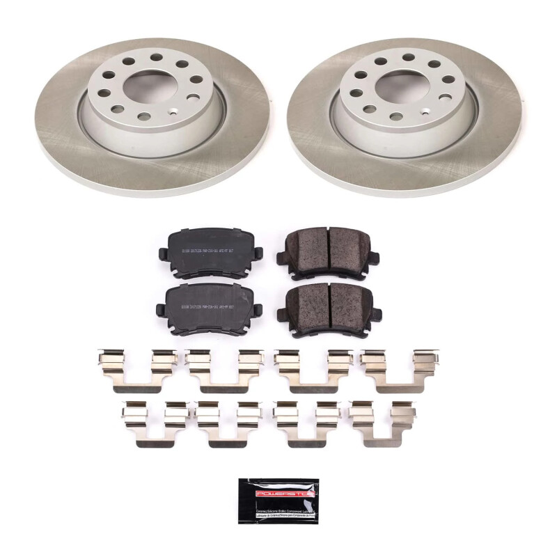 Picture of Power Stop 09-10 Volkswagen Tiguan Rear Semi-Coated Rotor Kit