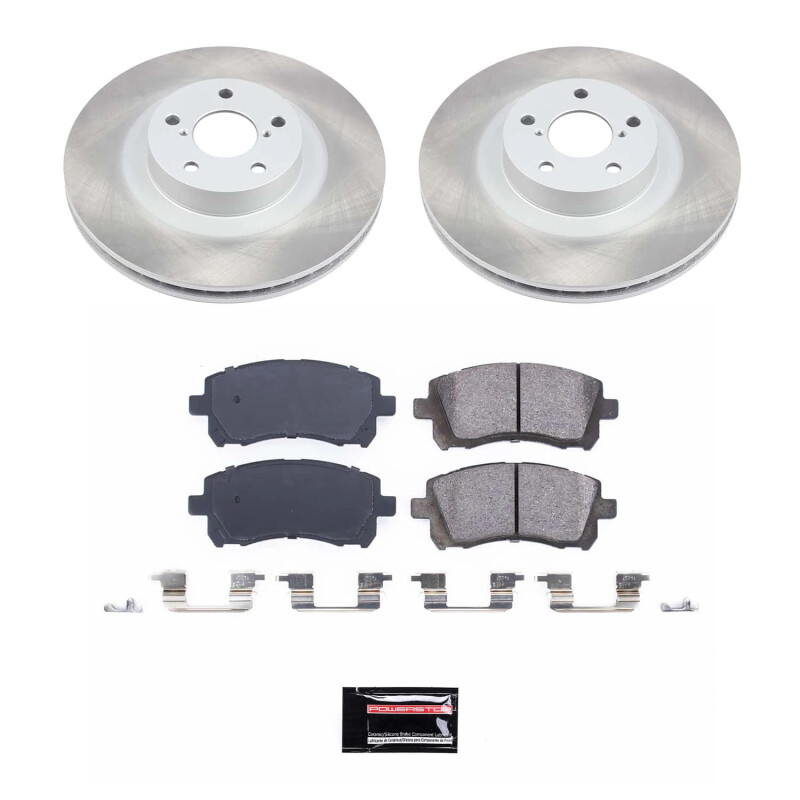 Picture of Power Stop 01-02 Subaru Outback Front Semi-Coated Rotor Kit