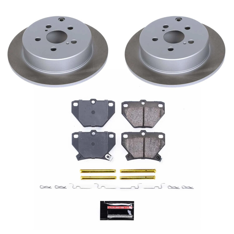 Picture of Power Stop 03-07 Toyota Matrix Rear Semi-Coated Rotor Kit