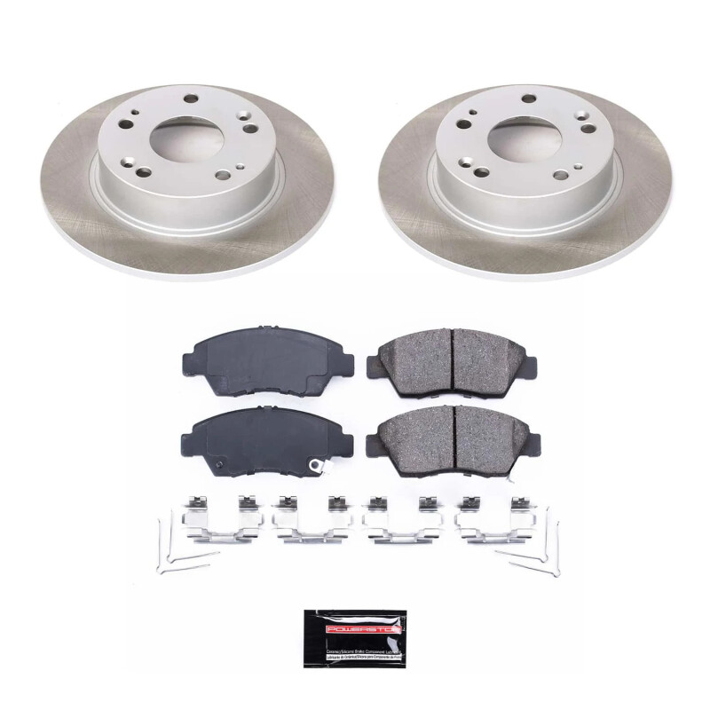 Picture of Power Stop 06-11 Honda Civic Front Semi-Coated Rotor Kit