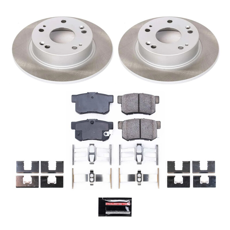 Picture of Power Stop 03-07 Honda Accord Rear Semi-Coated Rotor Kit