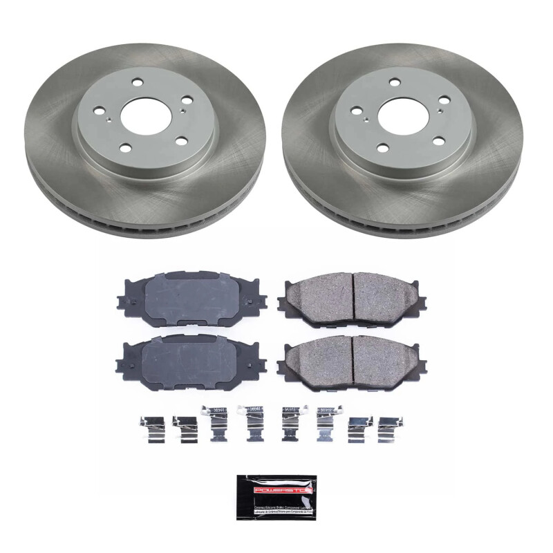 Picture of Power Stop 06-15 Lexus IS250 Front Semi-Coated Rotor Kit