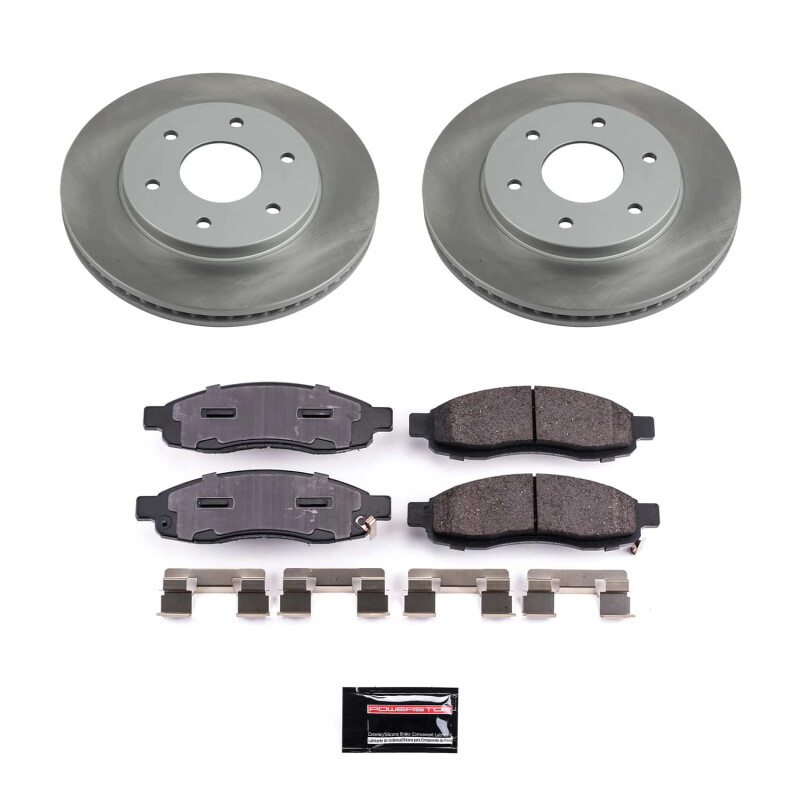Picture of Power Stop 04-05 Nissan TITAN Front Semi-Coated Rotor Kit
