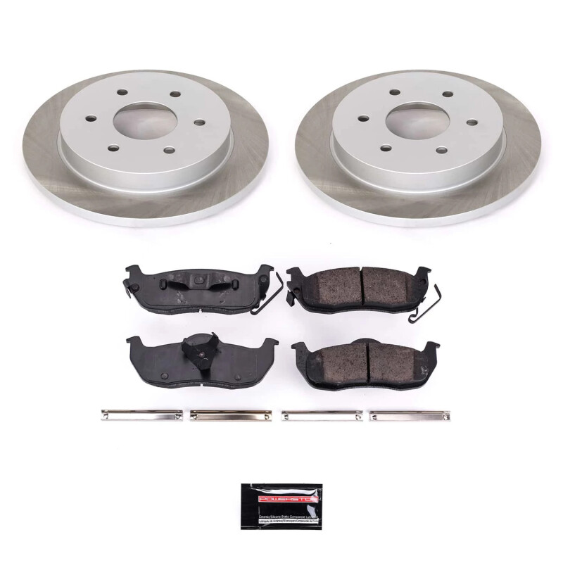 Picture of Power Stop 04-15 Nissan TITAN Rear Semi-Coated Rotor Kit