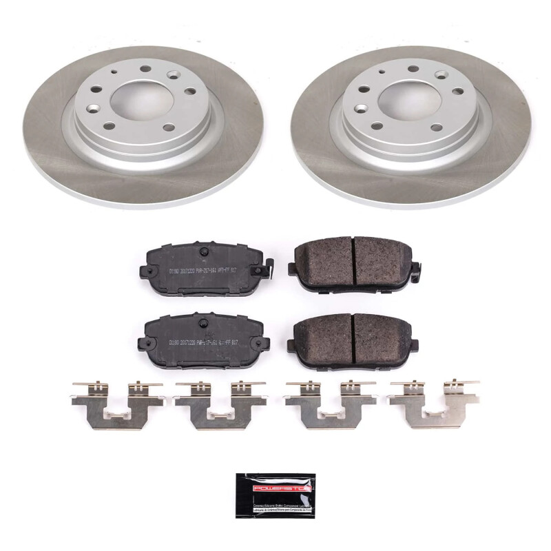 Picture of Power Stop 06-15 Mazda MX-5 Miata Rear Semi-Coated Rotor Kit
