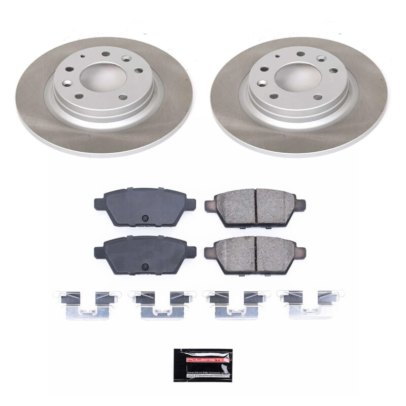 Picture of Power Stop 06-11 Mercury Milan Rear Semi-Coated Rotor Kit