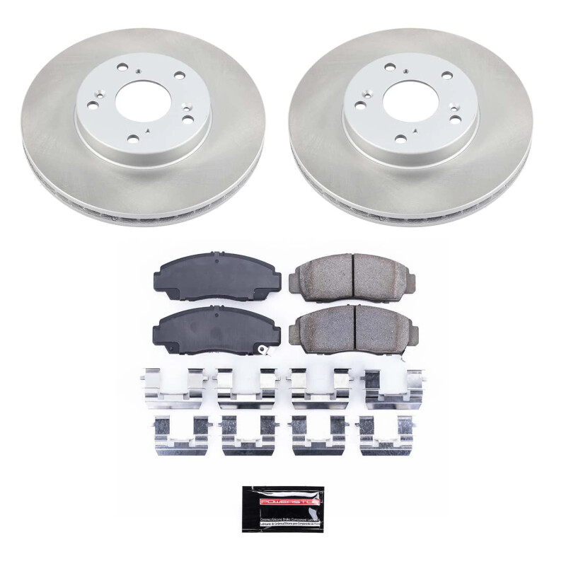 Picture of Power Stop 03-07 Honda Accord Front Semi-Coated Rotor Kit