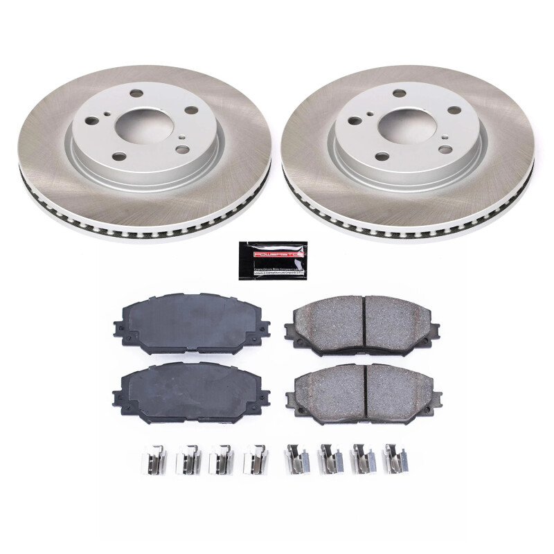 Picture of Power Stop 06-18 Toyota RAV4 Front Semi-Coated Rotor Kit