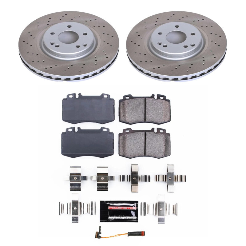 Picture of Power Stop 05-06 Mercedes-Benz SLK350 Front Semi-Coated Rotor Kit