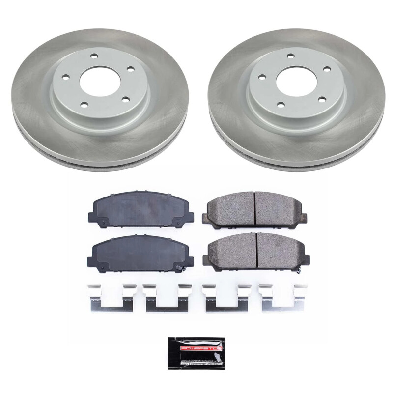 Picture of Power Stop 08-10 Nissan TITAN Front Semi-Coated Rotor Kit