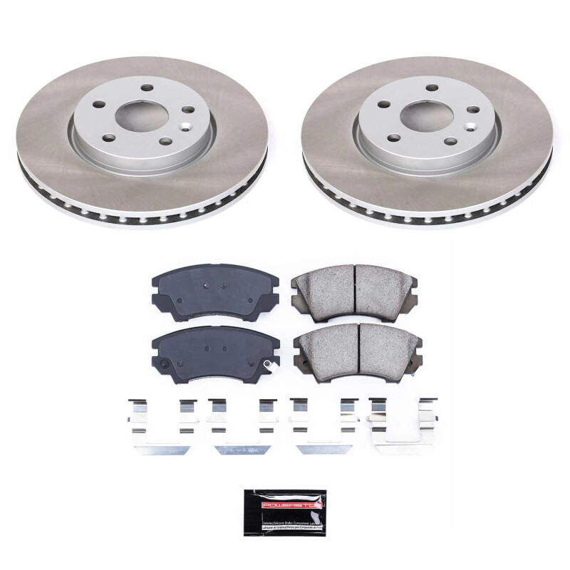 Picture of Power Stop 10-11 Saab 9-5 Front Semi-Coated Rotor Kit