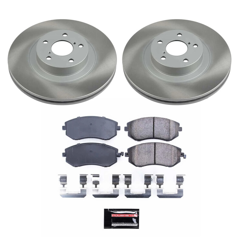 Picture of Power Stop 05-12 Subaru Outback Front Semi-Coated Rotor Kit