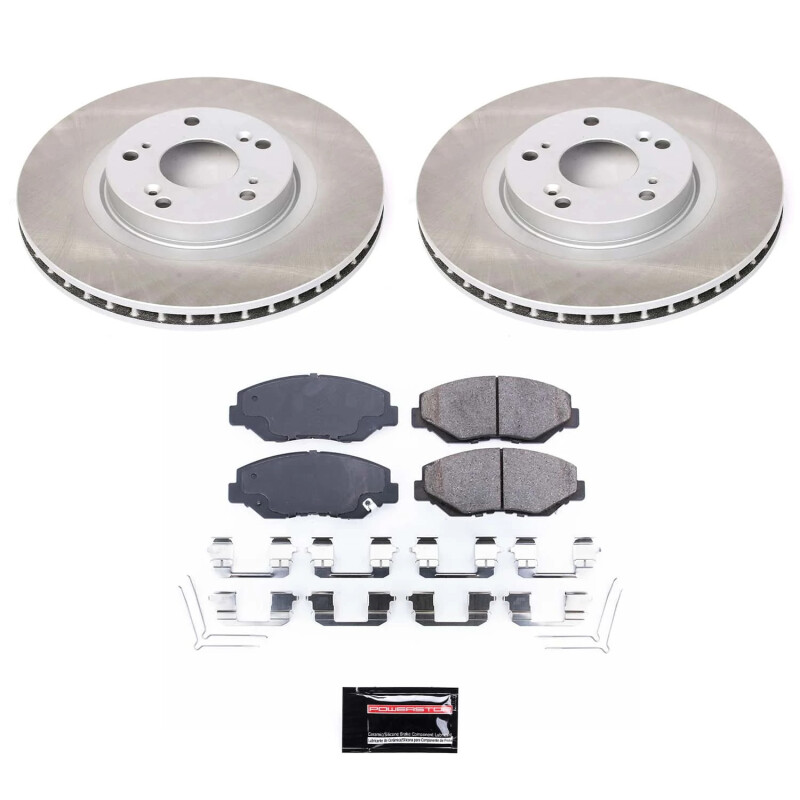 Picture of Power Stop 12-15 Honda Civic Front Semi-Coated Rotor Kit