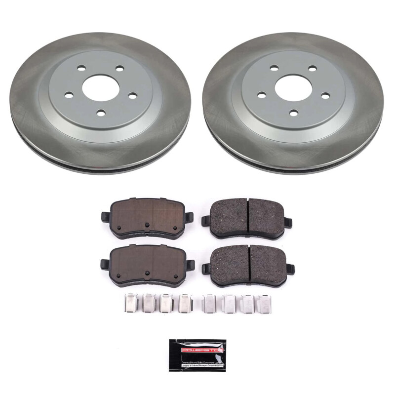 Picture of Power Stop 04-07 Mercury Monterey Rear Semi-Coated Rotor Kit