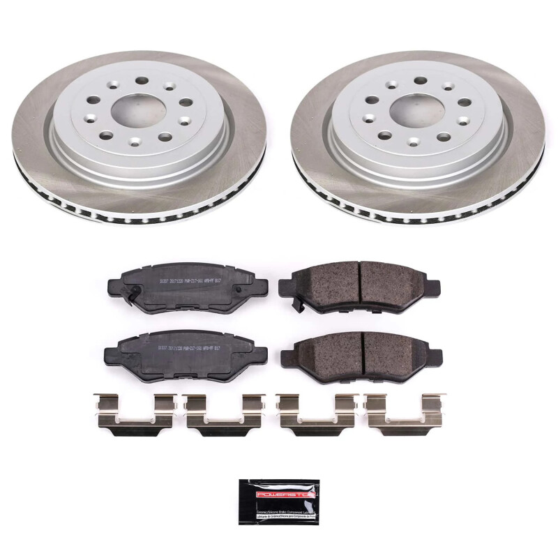 Picture of Power Stop 10-15 Chevrolet Camaro Rear Semi-Coated Rotor Kit