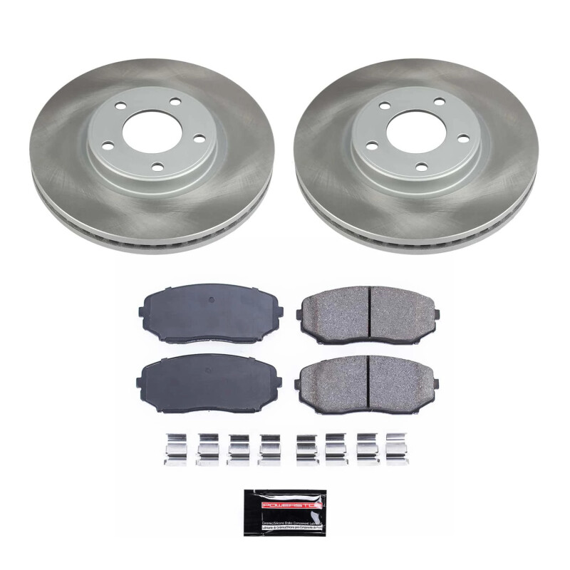 Picture of Power Stop 07-08 Lincoln MKX Front Semi-Coated Rotor Kit