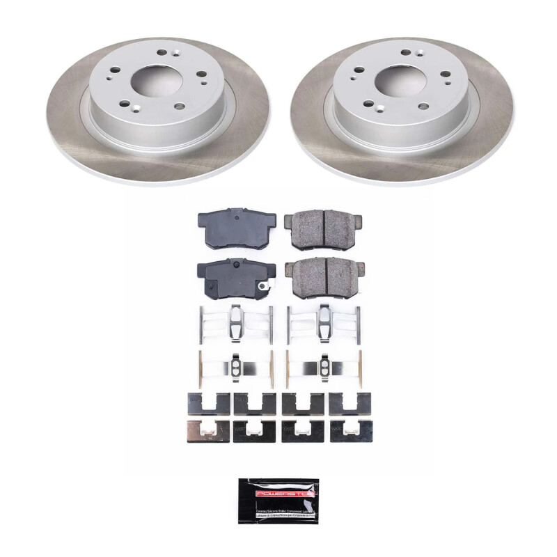 Picture of Power Stop 05-07 Honda Accord Rear Semi-Coated Rotor Kit