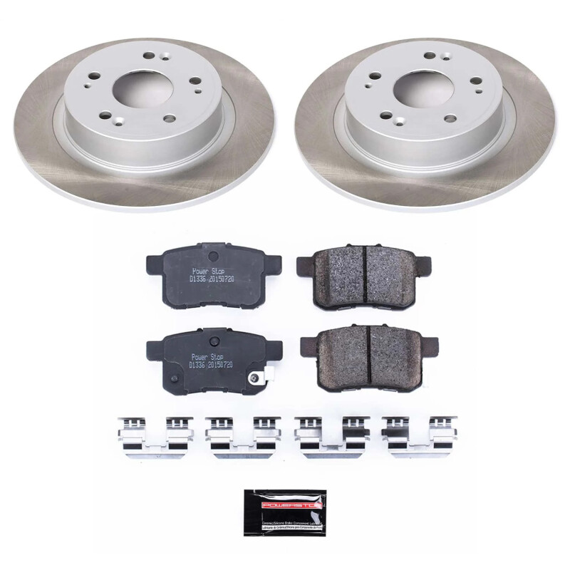 Picture of Power Stop 08-10 Honda Accord Rear Semi-Coated Rotor Kit
