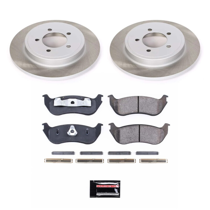 Picture of Power Stop 02-06 Mercury Mountaineer Rear Semi-Coated Rotor Kit