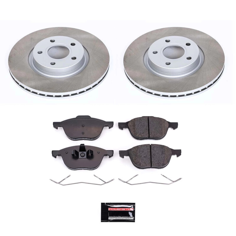 Picture of Power Stop 05-11 Volvo V50 Front Semi-Coated Rotor Kit