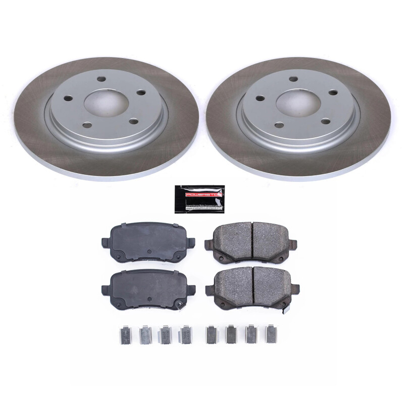 Picture of Power Stop 09-12 Volkswagen Routan Rear Semi-Coated Rotor Kit