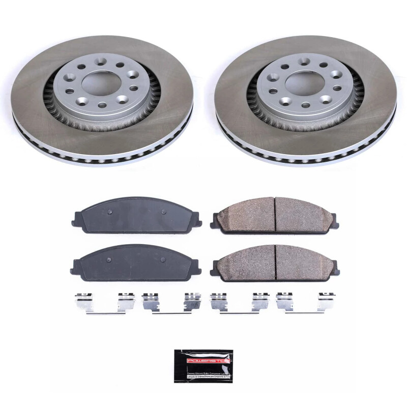 Picture of Power Stop 08-09 Mercury Sable Front Semi-Coated Rotor Kit