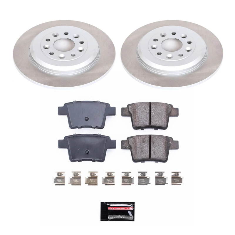 Picture of Power Stop 08-09 Mercury Sable Rear Semi-Coated Rotor Kit