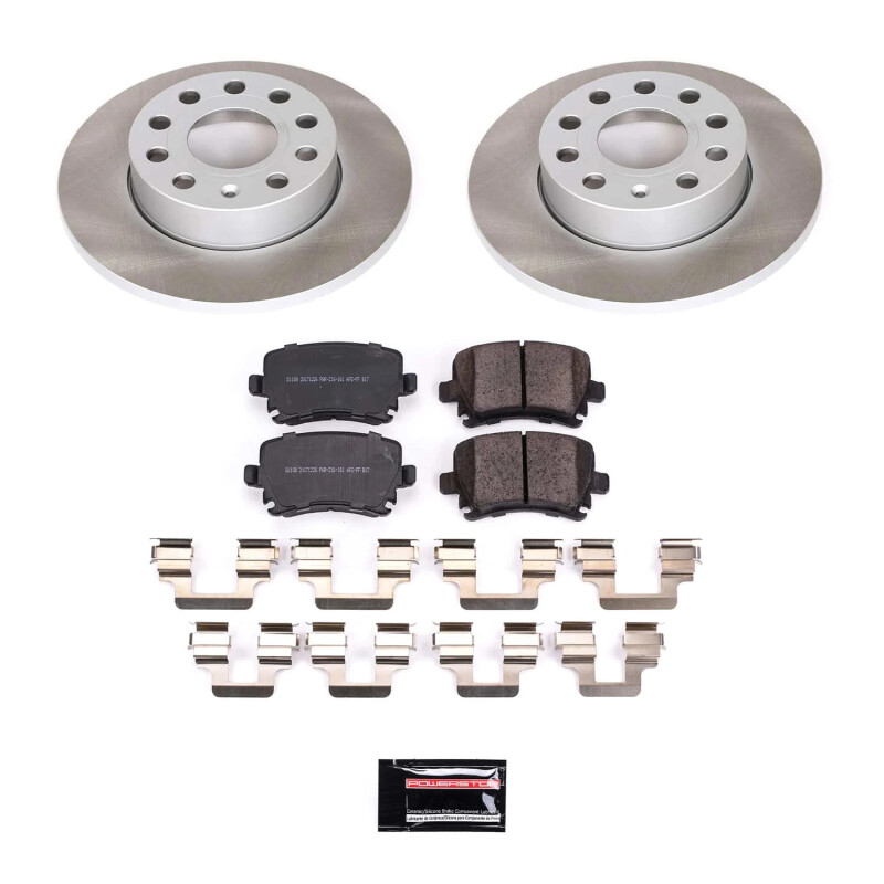 Picture of Power Stop 06-09 Volkswagen Rabbit Rear Semi-Coated Rotor Kit